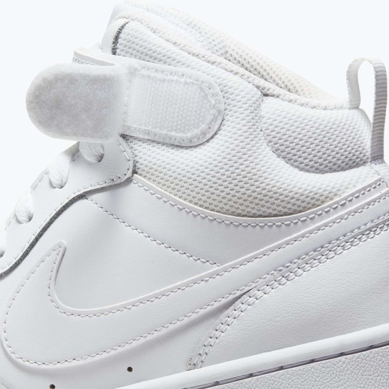 Topánky Nike Court Borough Mid 2 white/white/white 8