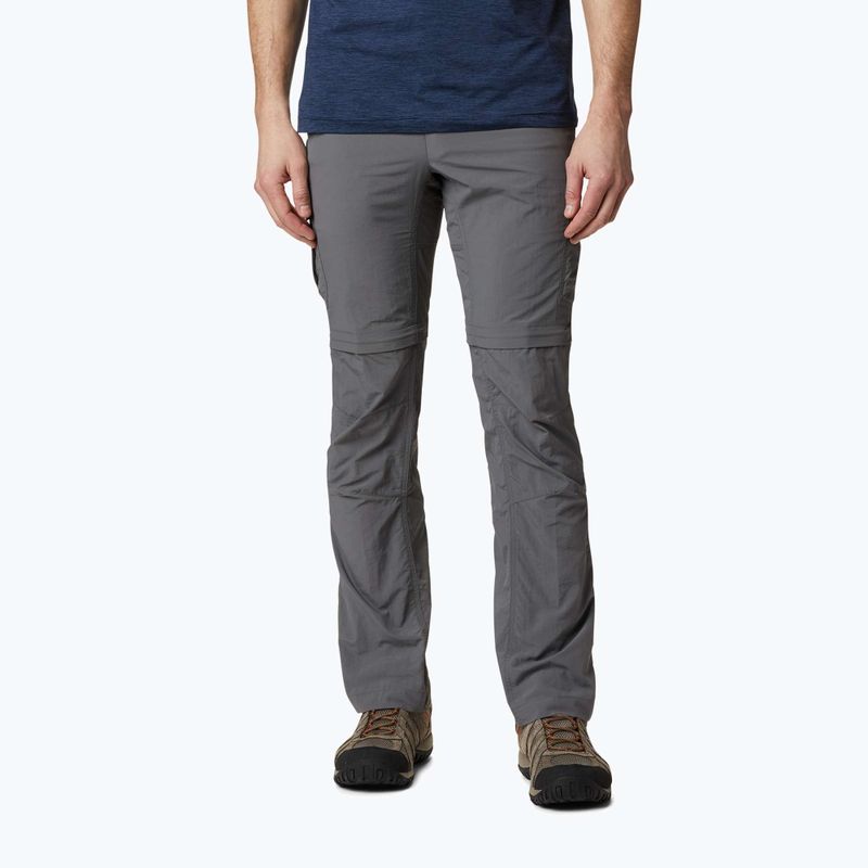 Columbia Silver Ridge II converti 023 grey 1794891 pánske trekingové nohavice