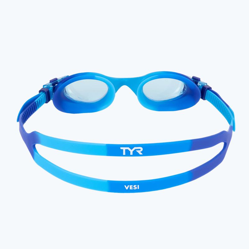 Detské plavecké okuliare TYR Vesi Tie Dye blue 4