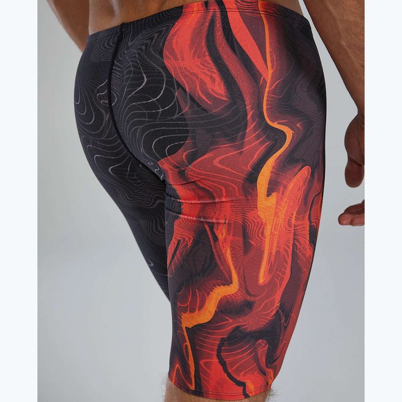 Pánske  plavky jammery Tyr Durafast Elite Firestorm metalic fire 6