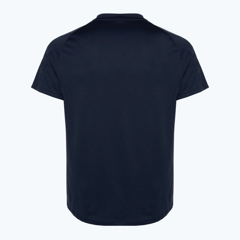 Pánske tenisové tričko Nike Court Dri-FIT Victory obsidián/obsidián/biela 2