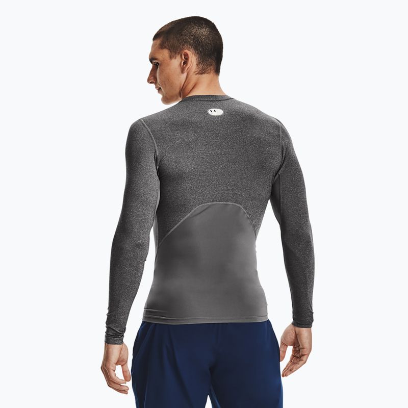 Pánske tričko Under Armour HG Armour Comp grey training longsleeve 1361524-090 3