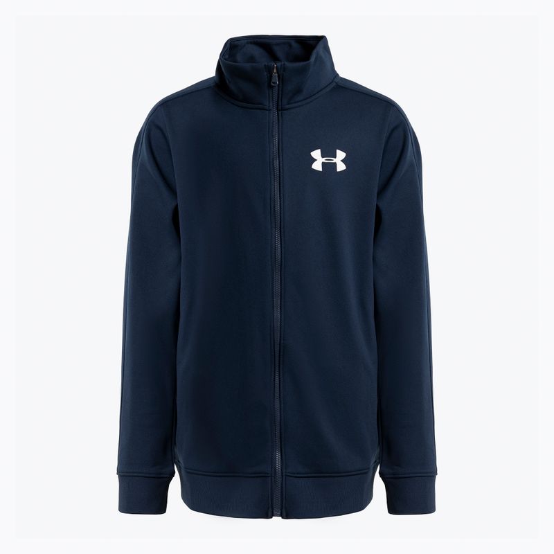 Under Armour Úpletová detská tréningová tepláková súprava námornícka modrá 1363290-408 3