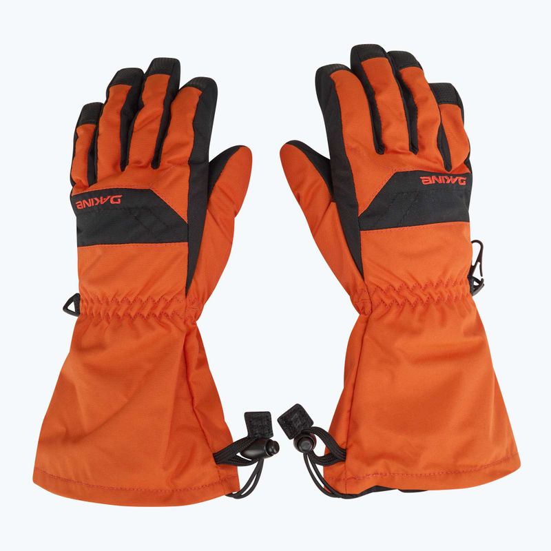 Detské snowboardové rukavice Dakine Yukon Pureed Pumpkin 4