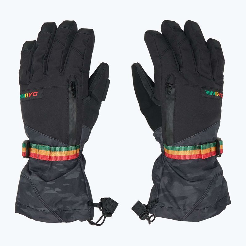 Pánske snowboardové rukavice Dakine Titan Gore-Tex black vintage camo 4