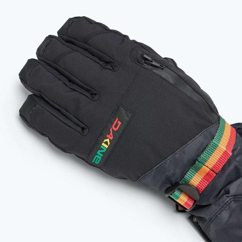 Pánske snowboardové rukavice Dakine Titan Gore-Tex black vintage camo 5
