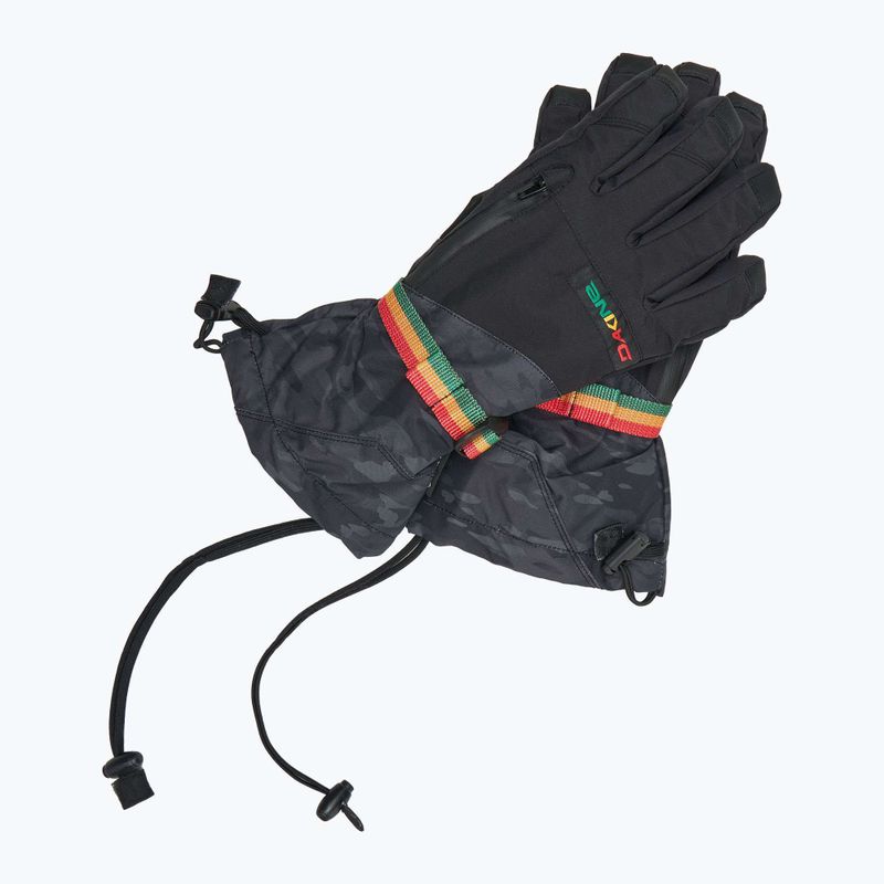 Pánske snowboardové rukavice Dakine Titan Gore-Tex black vintage camo 7