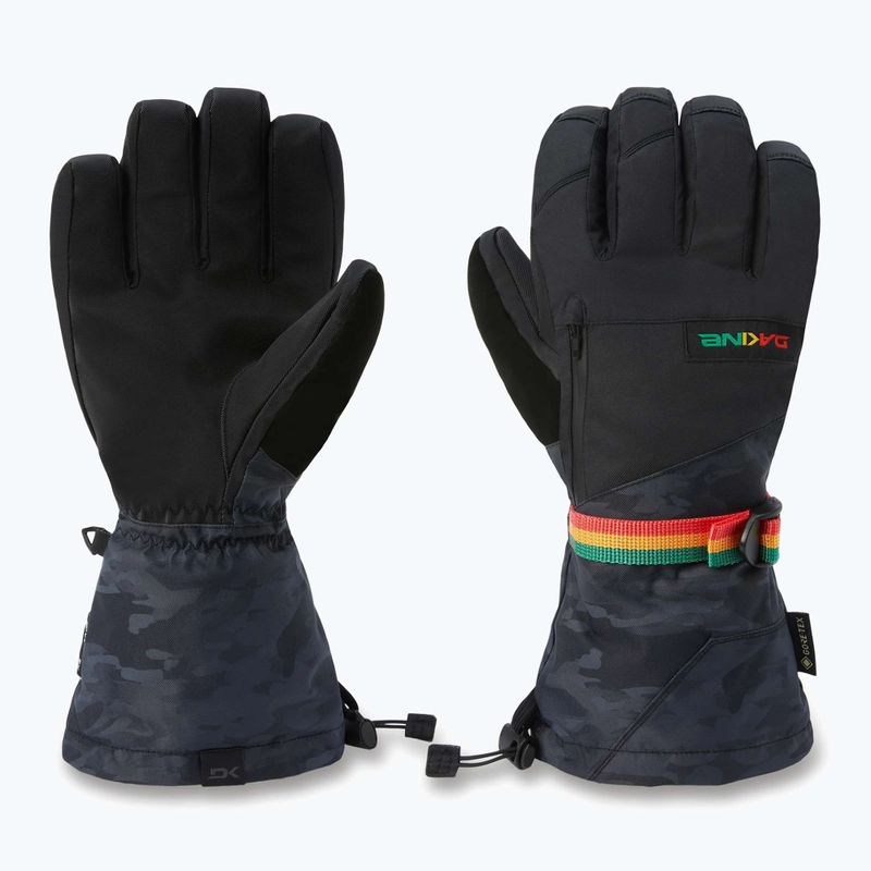 Pánske snowboardové rukavice Dakine Titan Gore-Tex black vintage camo 10