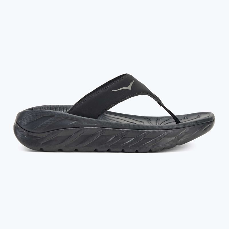Dámske žabky HOKA Ora Recovery black/dark gull gray 2