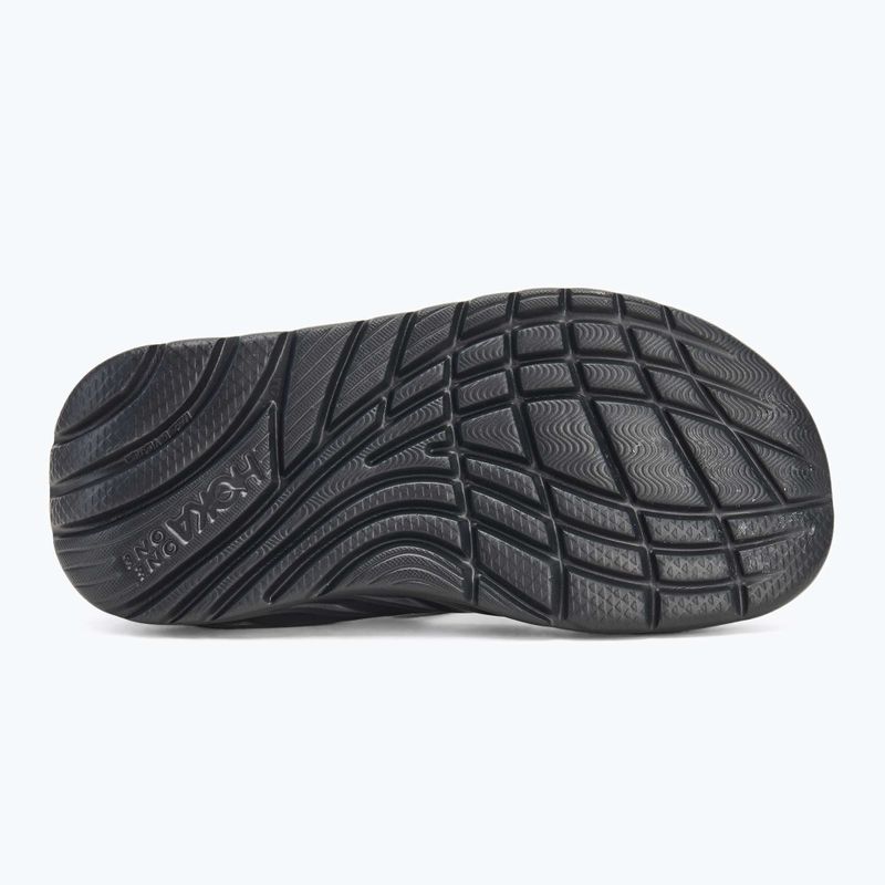 Dámske žabky HOKA Ora Recovery black/dark gull gray 4