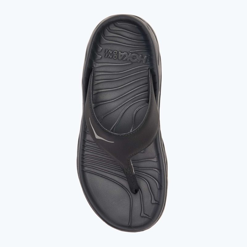 Dámske žabky HOKA Ora Recovery black/dark gull gray 5