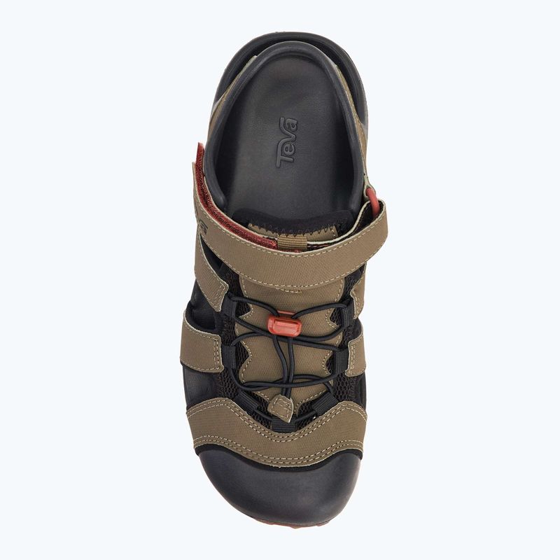 Pánske sandále Teva Flintwood dark olive 5
