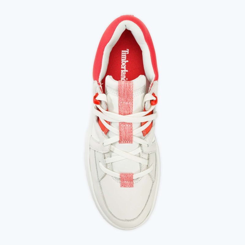 Timberland Laurel Court dámske topánky white full grain/orange 5