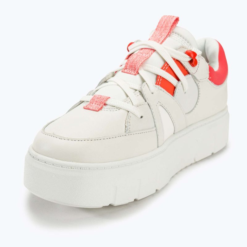 Timberland Laurel Court dámske topánky white full grain/orange 7