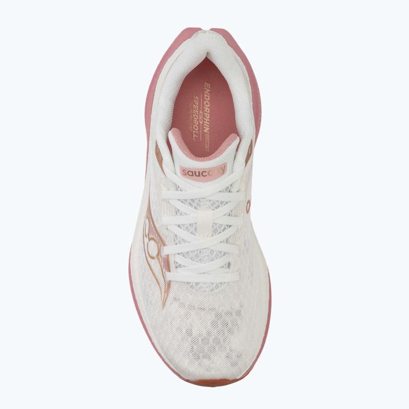 Dámske bežecké topánky Saucony Endorphin Speed 5 ivory/mauve 5