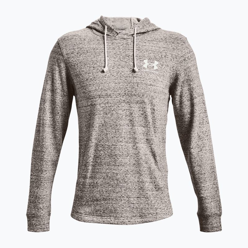 Under Armour pánska tréningová mikina Rival Terry LC sivá 1370401-112 5