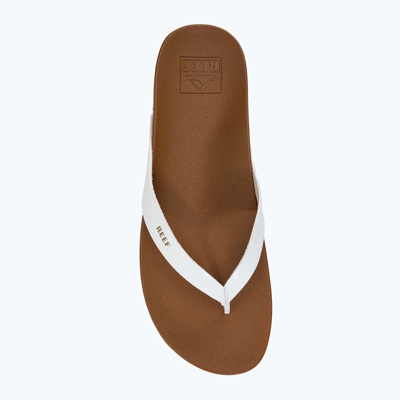 Dámske žabky REEF Cushion Cloud bielo-hnedé RFA3FDSCLD 6