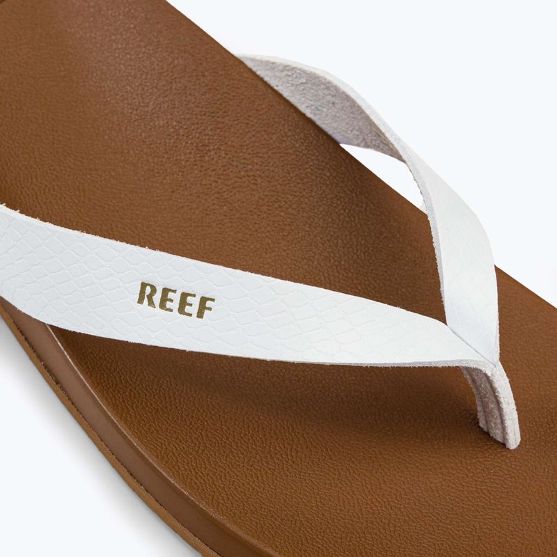 Dámske žabky REEF Cushion Cloud bielo-hnedé RFA3FDSCLD 7