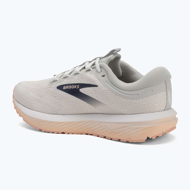 Dámska bežecká obuv Brooks Revel 7 oyster/white/tropical peach 3