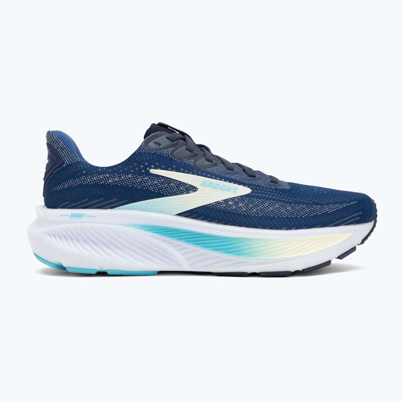 Dámske bežecké topánky Brooks Ghost 17 navy/green/turquoise 2