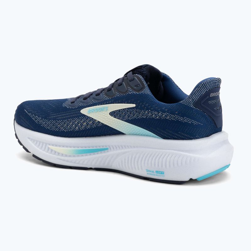 Dámske bežecké topánky Brooks Ghost 17 navy/green/turquoise 3