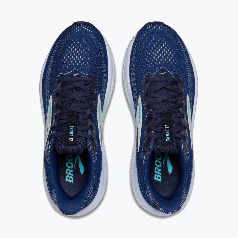Dámske bežecké topánky Brooks Ghost 17 navy/green/turquoise 8