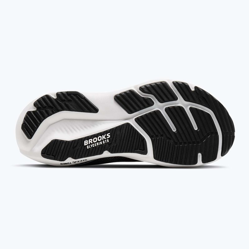 Pánske bežecké topánky Brooks Glycerin GTS 23 black/grey/white 6
