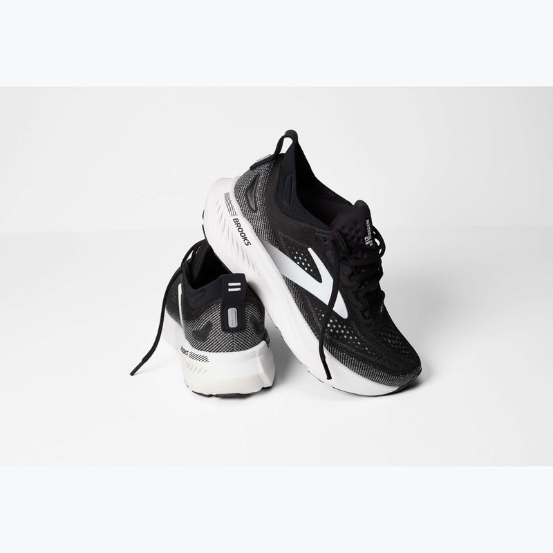Pánske bežecké topánky Brooks Glycerin GTS 23 black/grey/white 8