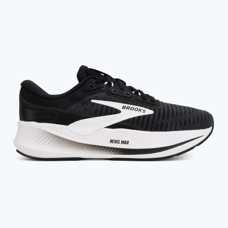 Dámske bežecké topánky Brooks Revel Max black/grey/white 2