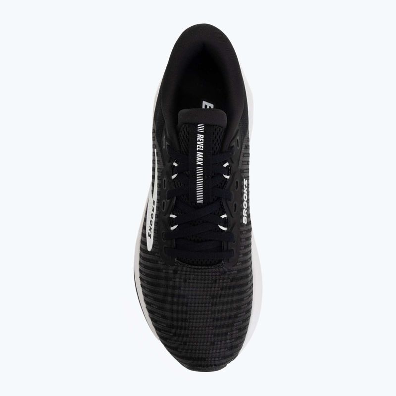 Dámske bežecké topánky Brooks Revel Max black/grey/white 5