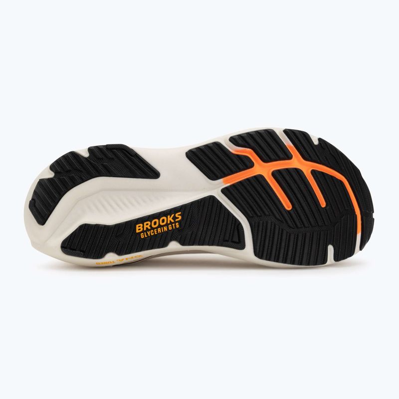 Pánske bežecké topánky Brooks Glycerin GTS 23 arctic wolf/angora/orange 4