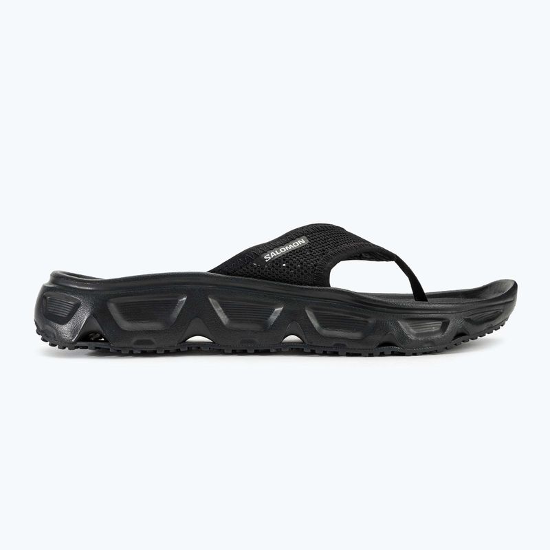 Salomon Reelax Break 6.0 pánske žabky black/black/alloy 2