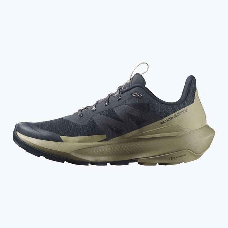 Pánske turistické topánky Salomon Elixir Activ carbon/slate green/glacier 9