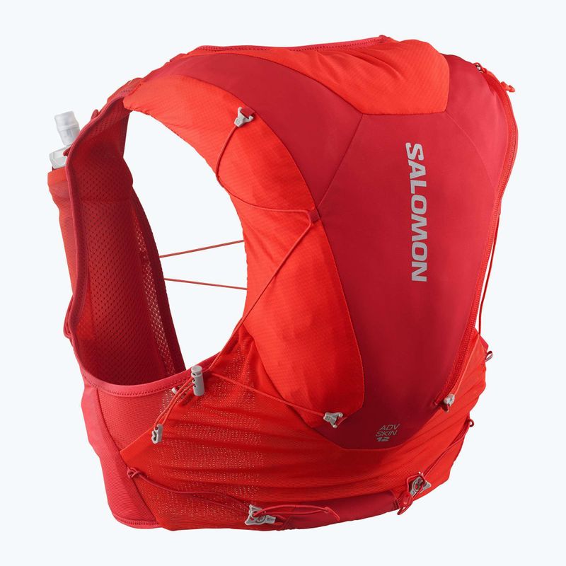 Bežecká vesta Salomon ADV SKIN 12 Set flame scarlet/haude red 2