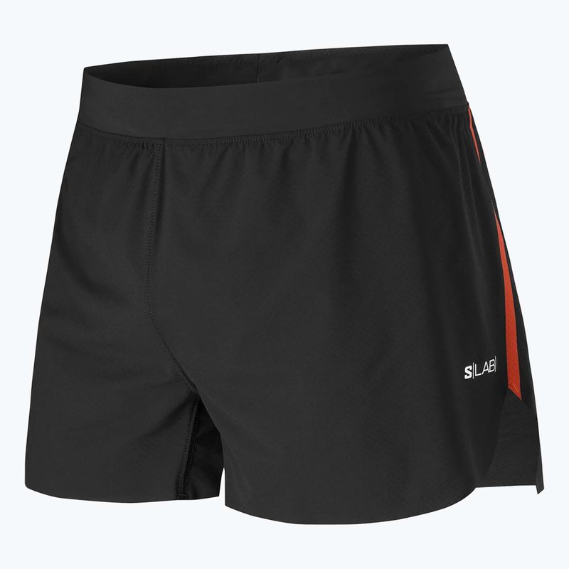 Pánske bežecké šortky Salomon S/Lab Speed ​​Spl 3" deep black/fiery red 6