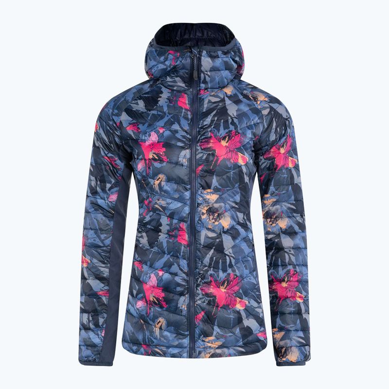 Columbia Powder Pass Dámska hybridná bunda s kapucňou navy blue 1773211471 8