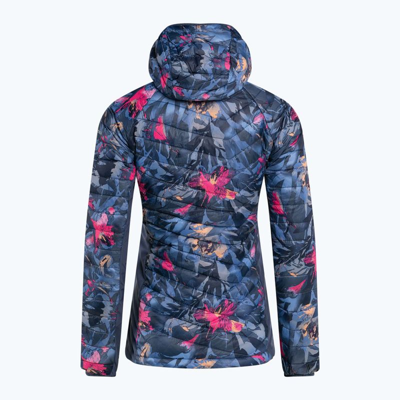 Columbia Powder Pass Dámska hybridná bunda s kapucňou navy blue 1773211471 9