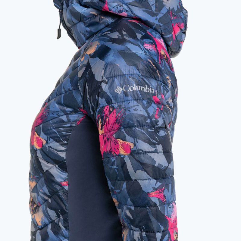Columbia Powder Pass Dámska hybridná bunda s kapucňou navy blue 1773211471 12