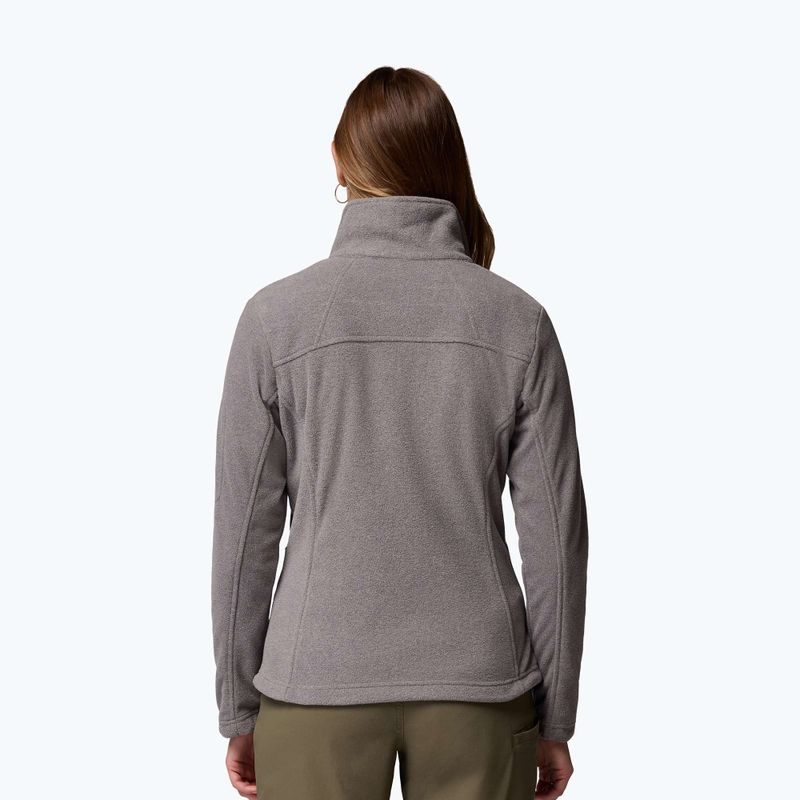 Dámska fleecová mikina Columbia Fast Trek II City Grey Heather/City Grey 3