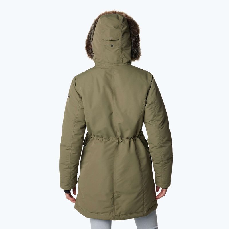 Dámský zateplený kabát Columbia Little Si II Ins Parka stone green 2