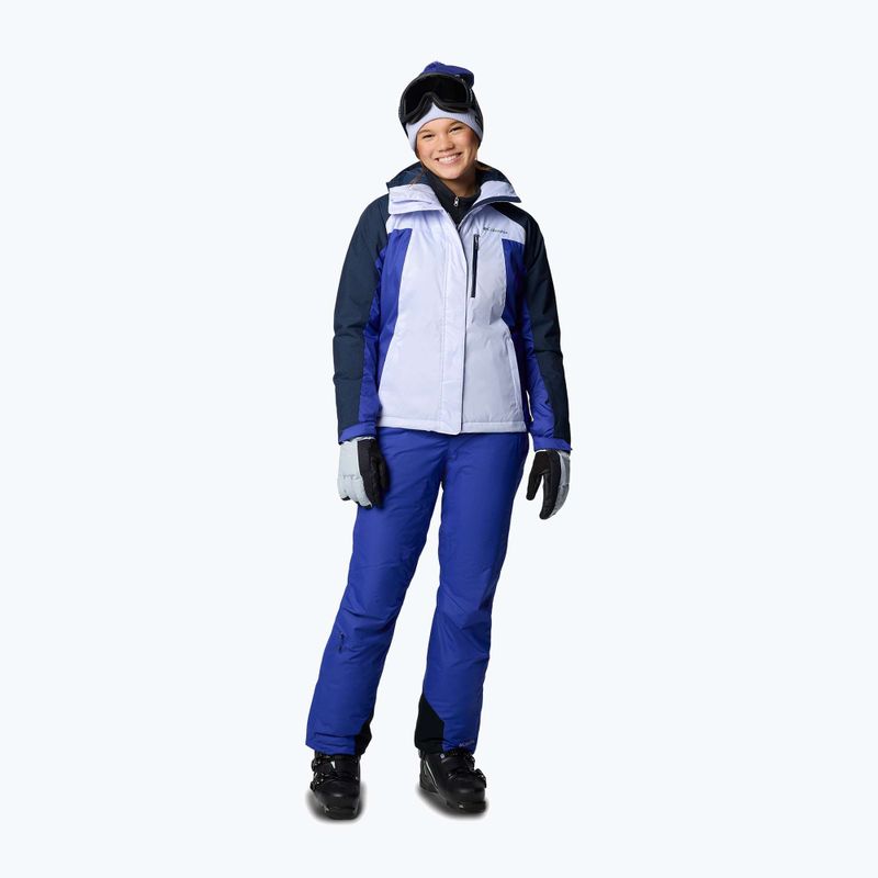 Dámska lyžiarska bunda Snowy Summit Ins Columbia snowdrift/clematis blue/coll navy cdye 2