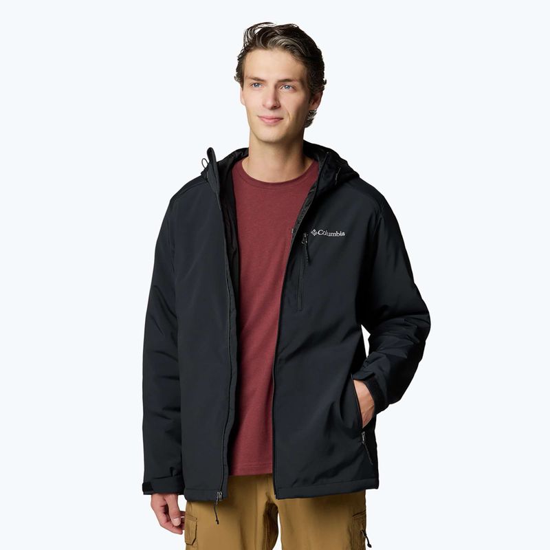 Pánska bunda Columbia Gate Racer II Softshell čierna 7