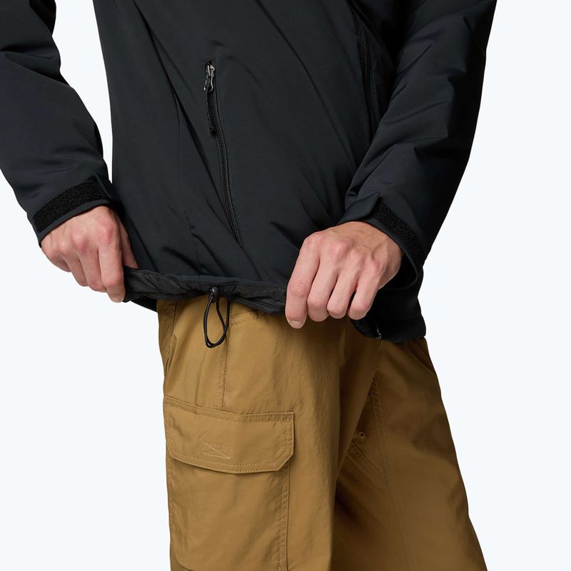 Pánska bunda Columbia Gate Racer II Softshell čierna 8