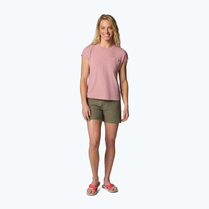 Dámske trekingové šortky Columbia Leslie Falls Short II stone green 2