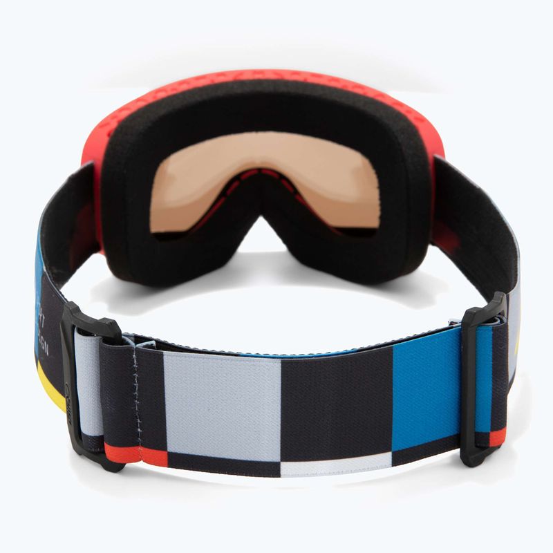 Detské lyžiarske okuliare Giro Chico 2.0 Jr multi faces/grey cobalt 3