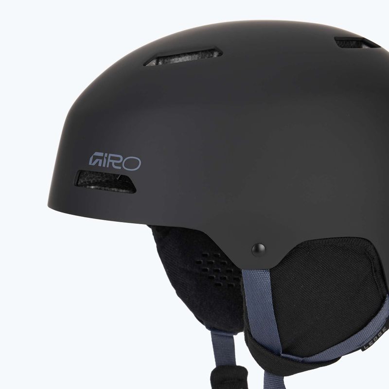 Lyžiarska prilba Giro Ledge FS matte black dark indigo 8