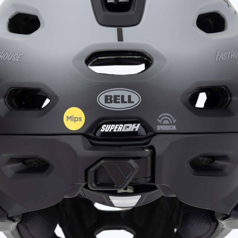 Cyklistická prilba Bell FF Super DH MIPS Spherical matte gray/black 7