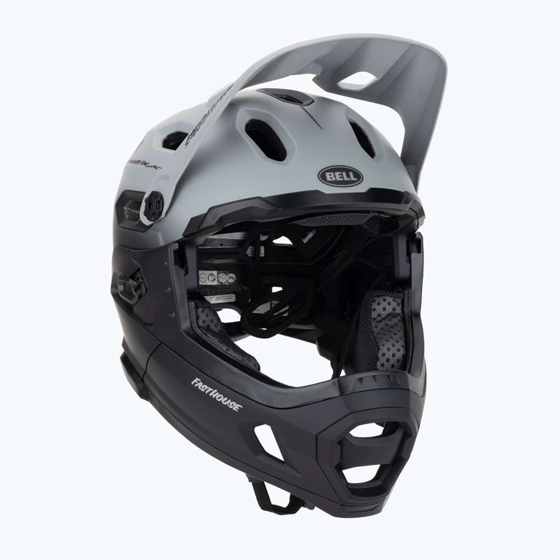 Cyklistická prilba Bell FF Super DH MIPS Spherical matte gray/black 10