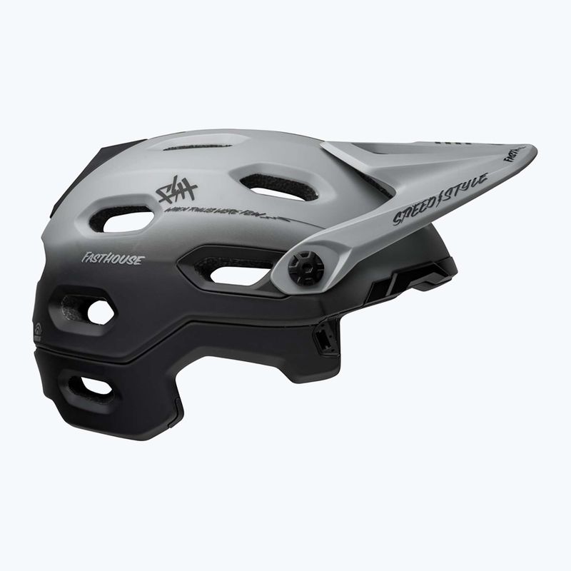 Cyklistická prilba Bell FF Super DH MIPS Spherical matte gray/black 13