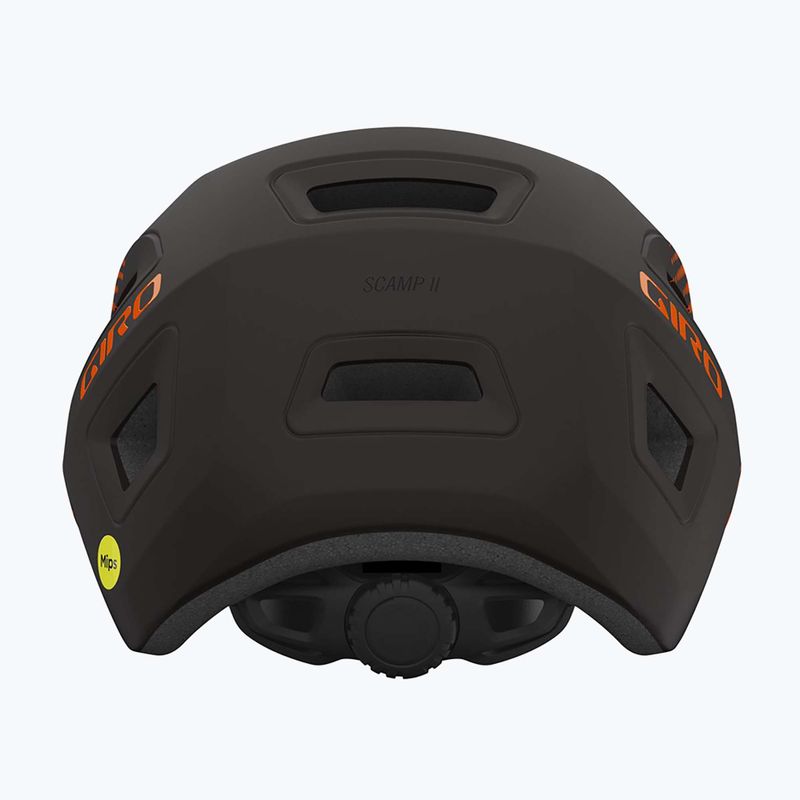 Detská cyklistická prilba Giro Scamp II Integrated MIPS matte orange towers 3
